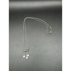 925 Silver Necklace With Hanging Pendants | Star1 AR Italian Jewlery